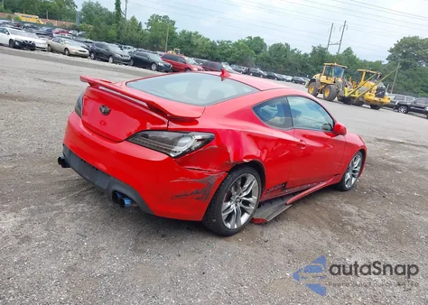 2013 Hyundai Genesis 2.0T R-Spec из США, поврежденный, VIN KMHHT6KD9DU099232